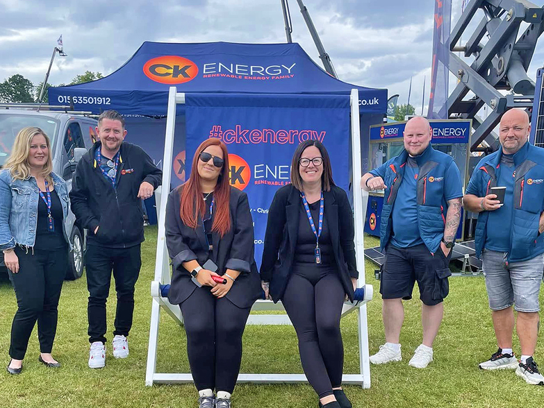 CK Energy’s Branded Giant Deckchair