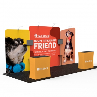 10x20 InstaStretch Booth 9