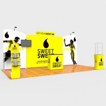 6m Custom Booth E