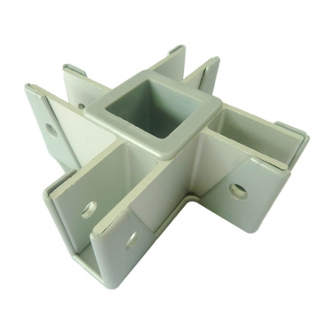 GZBO Hex 50mm Lower Peak Pole 4 Way Bracket