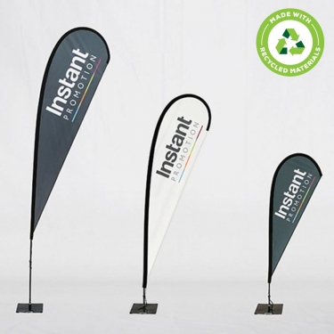 Branded Teardrop Flags