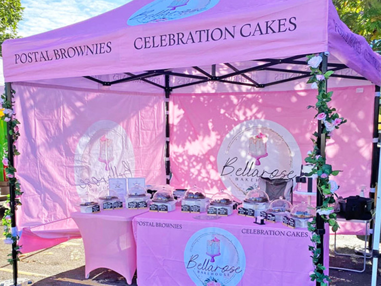 Bellarose Bakehouse Shines at Local Markets with Their Custom Trader Package
