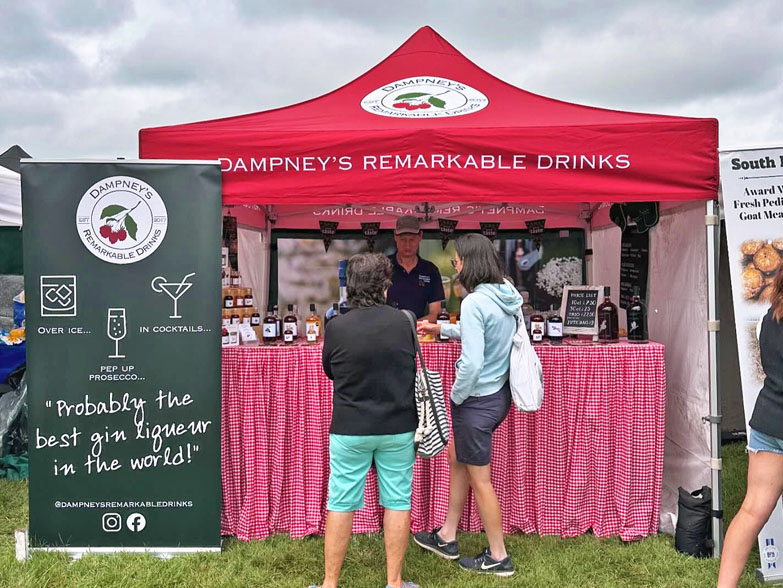 Dampney's Branded Gazebo Package