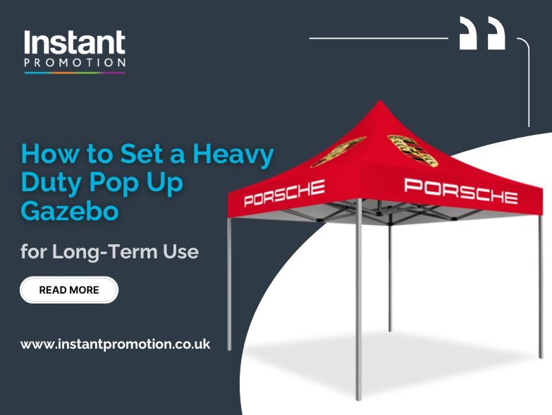 How to Set a Heavy Duty Pop Up Gazebo for Long-Term Use