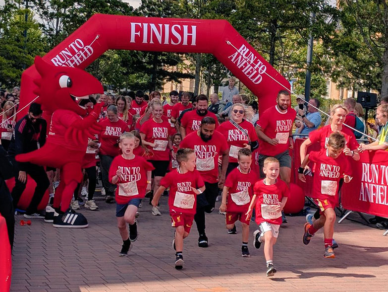 Liverpool FC Run to Anfield Event