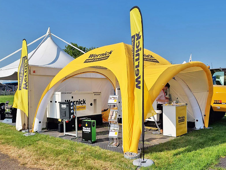 Wernick 5x5m Spider Dome X1