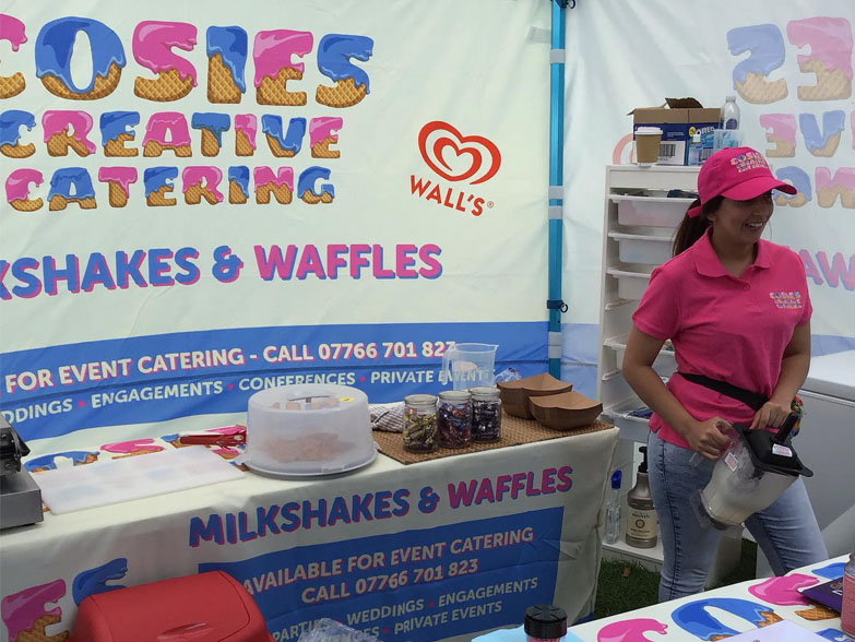 Cosies' Branded Cabin Canopy