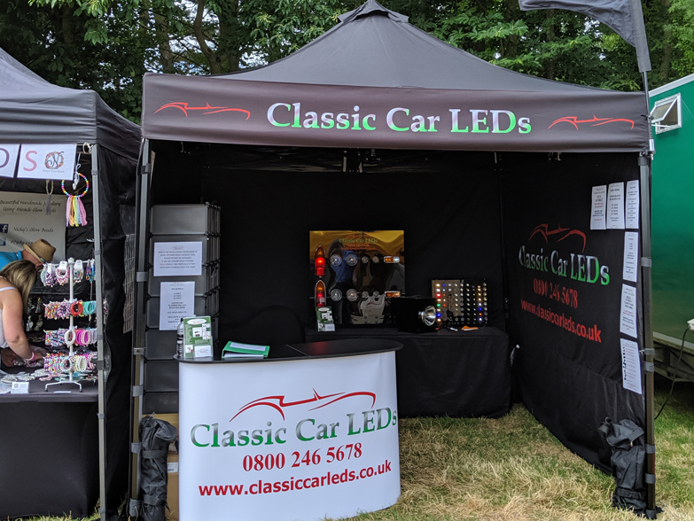 Classic Car LEDs gazebo