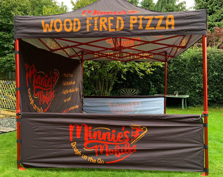 Minnie's Mobiles Branded Gazebo