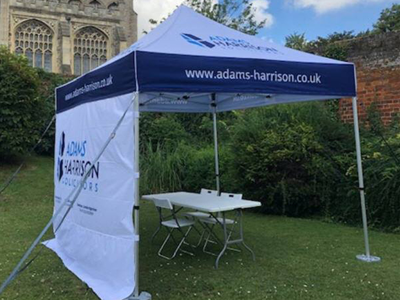 Adams Harrison Solictors 3x3m gazebo