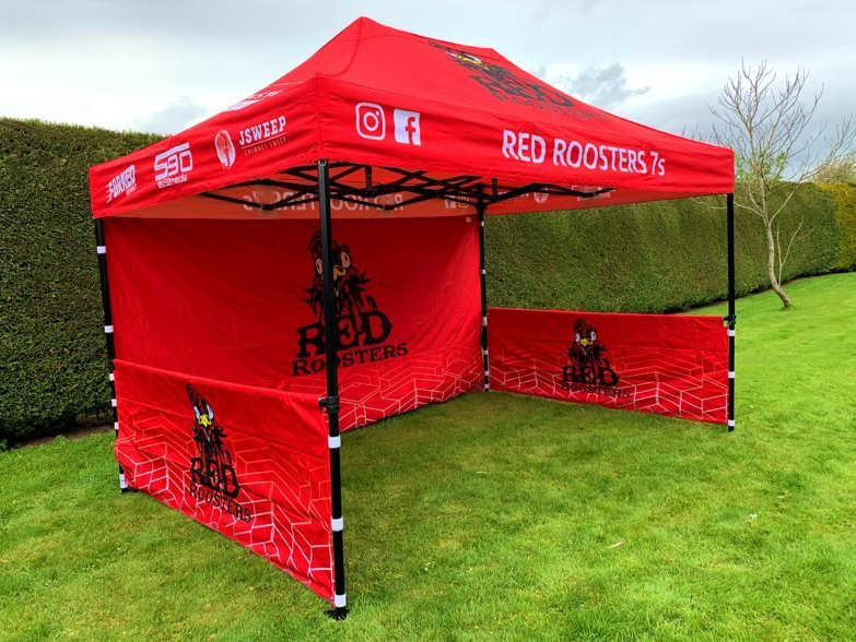 Printed 3m x 4.5m Gazebo