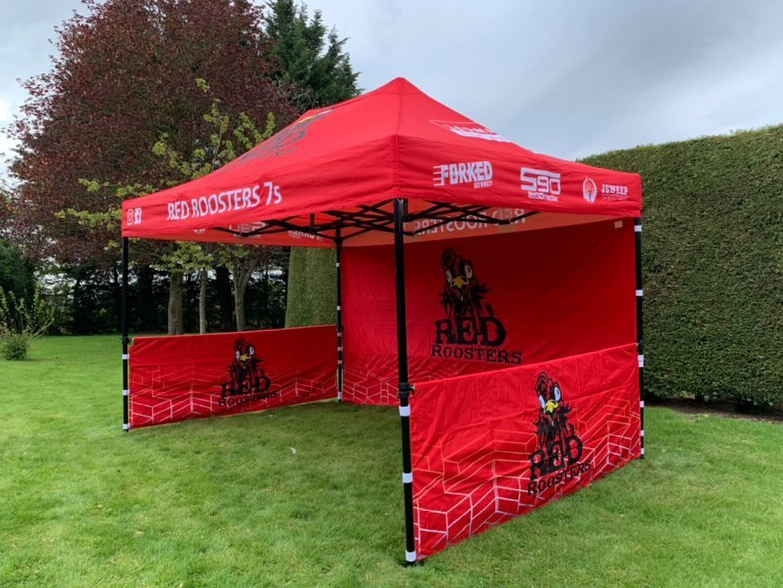 Printed 3m x 4.5m Gazebo