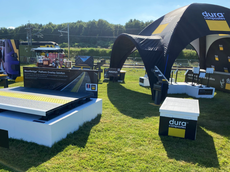 Inflatable Spider Dome X1 at an outdoor event