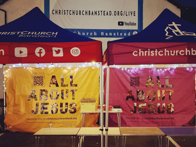 Two 3x3m Printed Gazebos