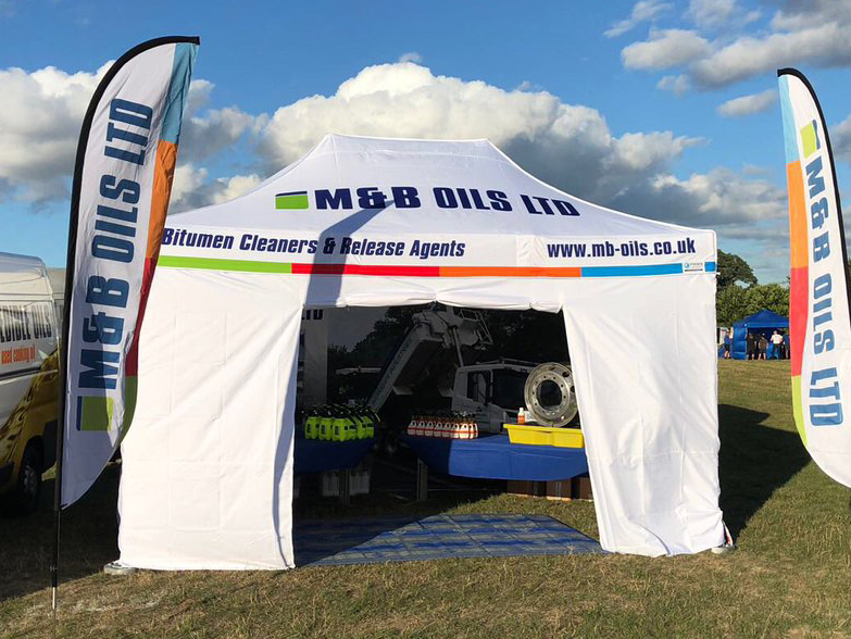 M&B Oils Gazebo