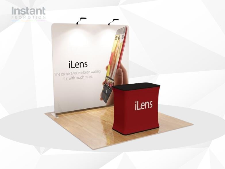 stretch fabric backdrop